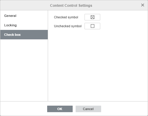 microsoft word checkbox content control bulk