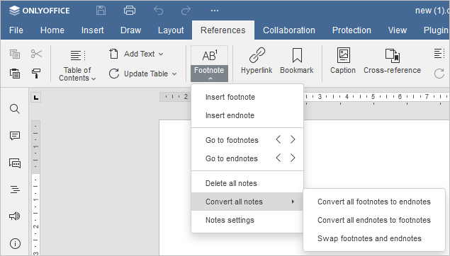 Convert footnotes_endnotes