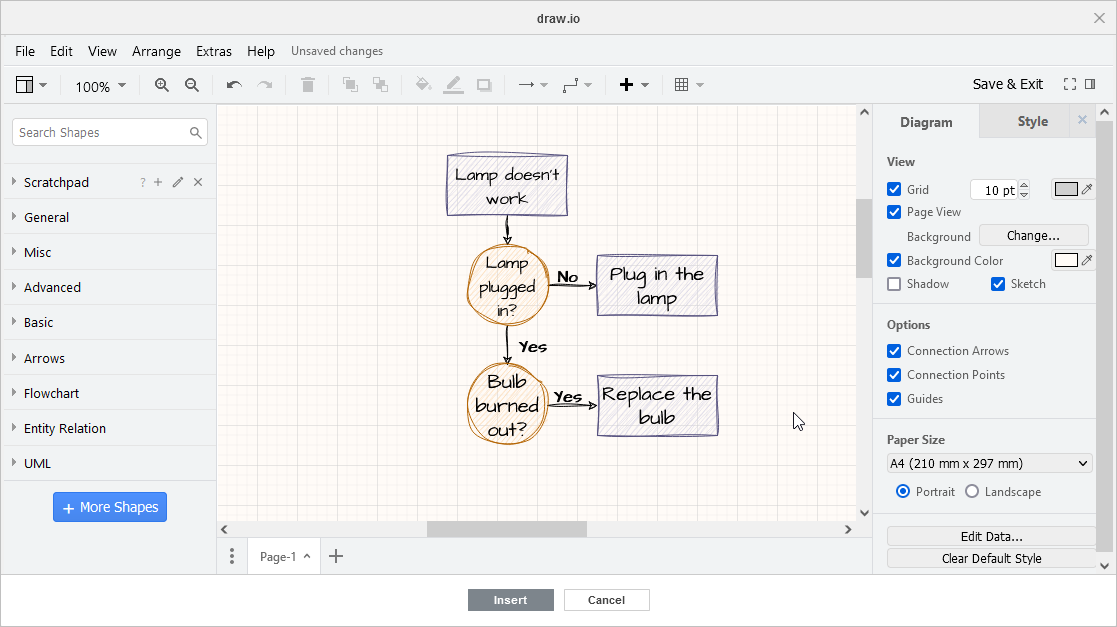 Draw io diagram