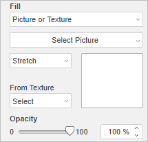 Picture or Texture Fill