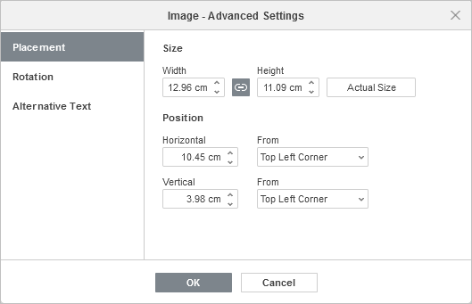 Image Properties