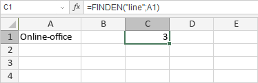 FINDEN/FINDENB-Funktion
