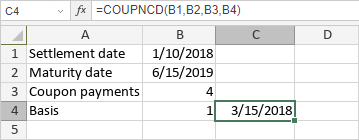 COUPNCD Function