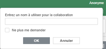 Collaboration anonyme