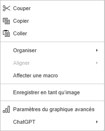 Affecter une macro dans le menu