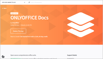 Install ONLYOFFICE Docs in Linoxe