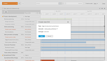 How to manage your project using the Gantt chart? Step 6