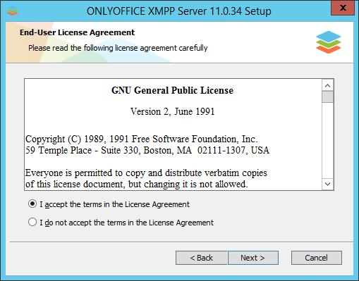 Installing ONLYOFFICE Talk on a local server
