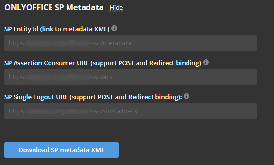 How to configure ONLYOFFICE SP and OneLogin IdP