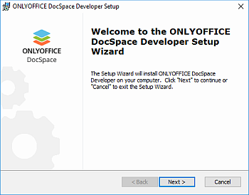 Comment déployer ONLYOFFICE DocSpace Developer sous Windows sur un serveur local? Étape 3