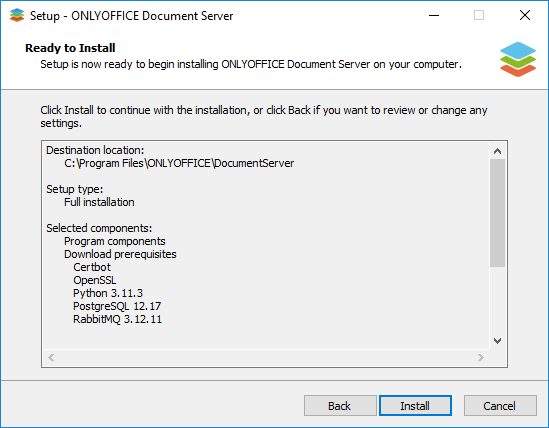 Installing ONLYOFFICE Docs