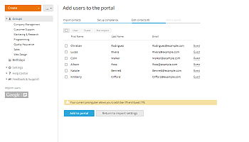 How to add guests to your portal? Import guest accounts