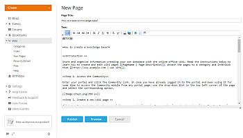 How to create a knowledge base? Step 6