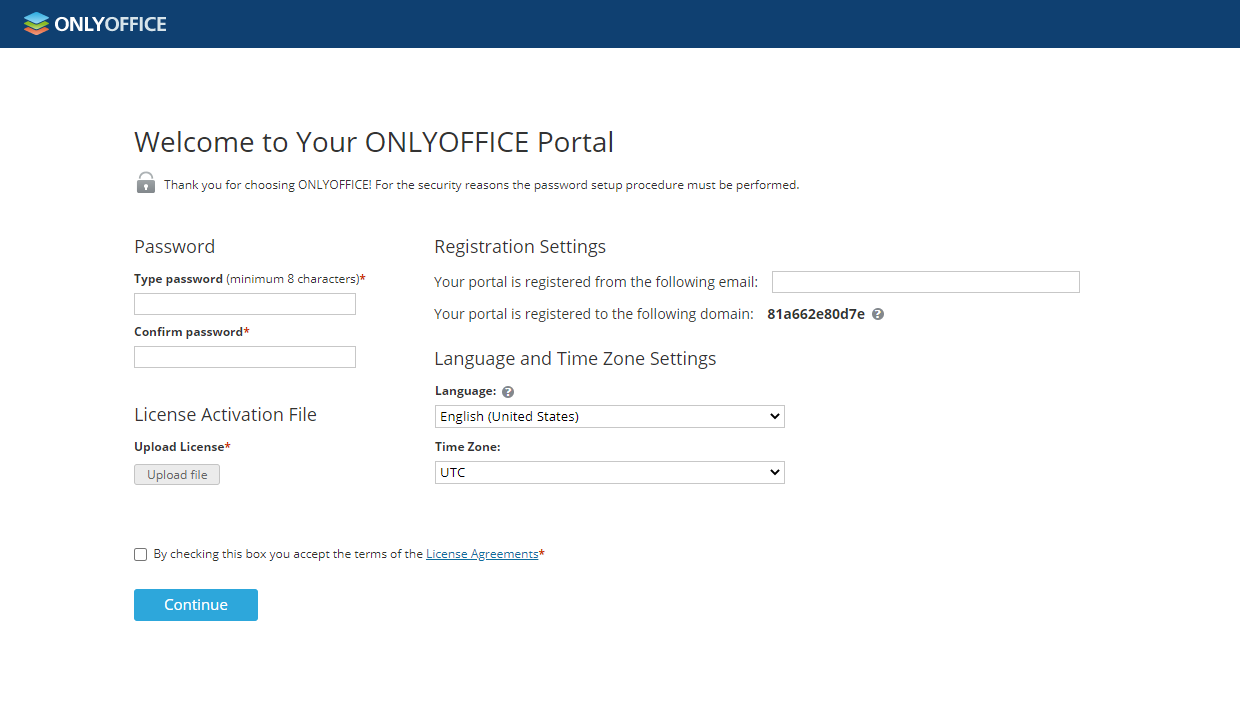How to deploy ONLYOFFICE Workspace Enterprise Edition for Windows on a local server? Step 4