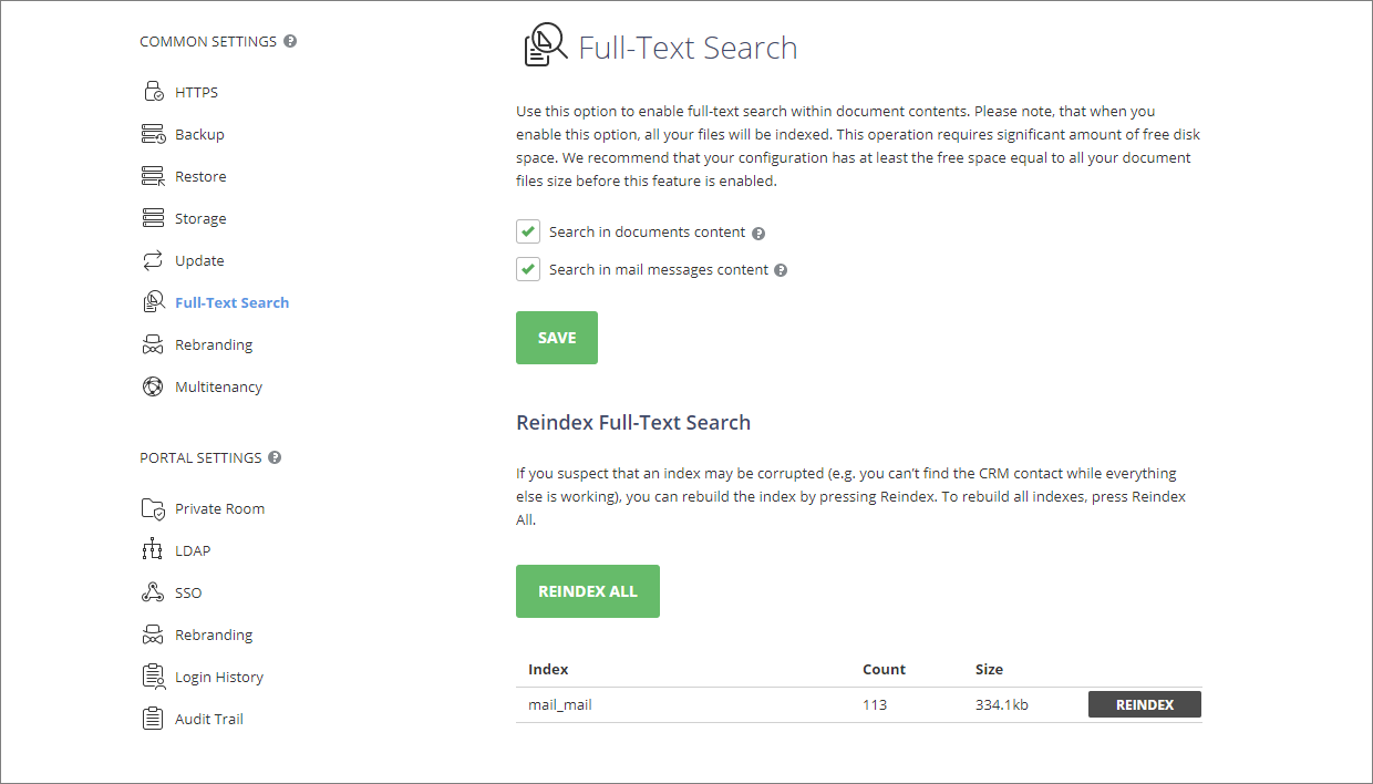 Full-Text Search