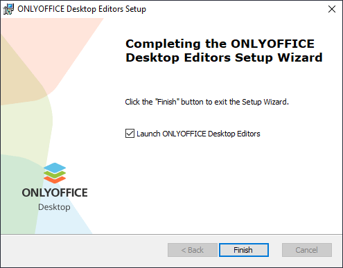 Installing Desktop Editors