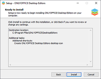 Installing Desktop Editors