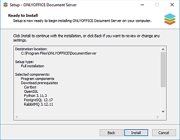 Installing ONLYOFFICE Docs