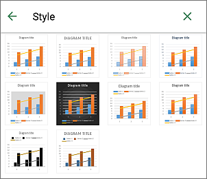 Chart style local